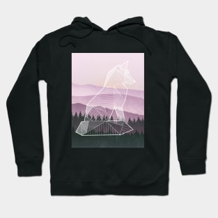 Geometric Nature - Fox (Full) Hoodie